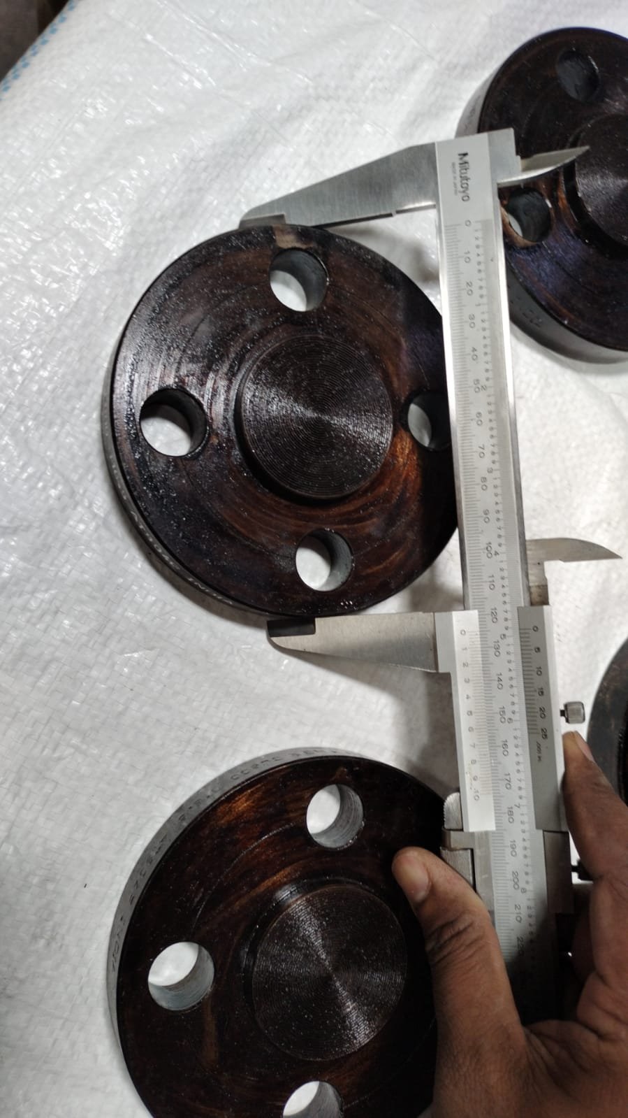 Industrial metal components and fabrication detail